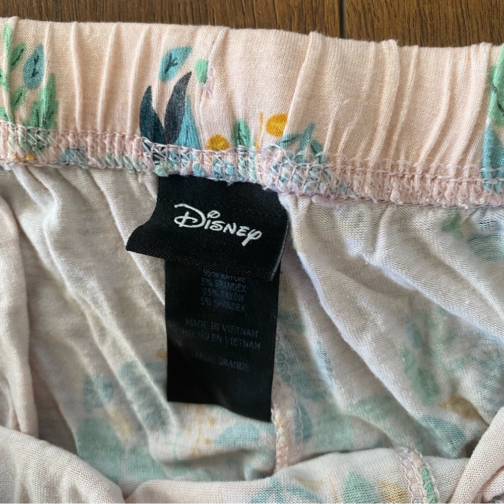 Disney Womens 2 Piece Capri Pajama Set size Large - Picture 7 of 10
